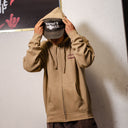 Sudadera Independent Zip Bombers Sandstone