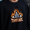 Sudadera Thrasher Crewneck Who Cares By Neckface
