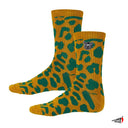 Calcetas Pig Wheels Leopard Brown