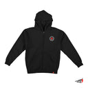 Sudadera Spitfire Pentagram Drip Zip Up Hoodie Black Red