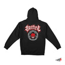 Sudadera Spitfire Pentagram Drip Zip Up Hoodie Black Red