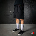 Short Vans Range Relaxed Elastic Black