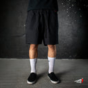 Short Vans Range Relaxed Elastic Black