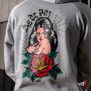 Sudadera As de Paz Locos Gris