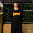 Sudadera Crewneck Thrasher Flame Logo