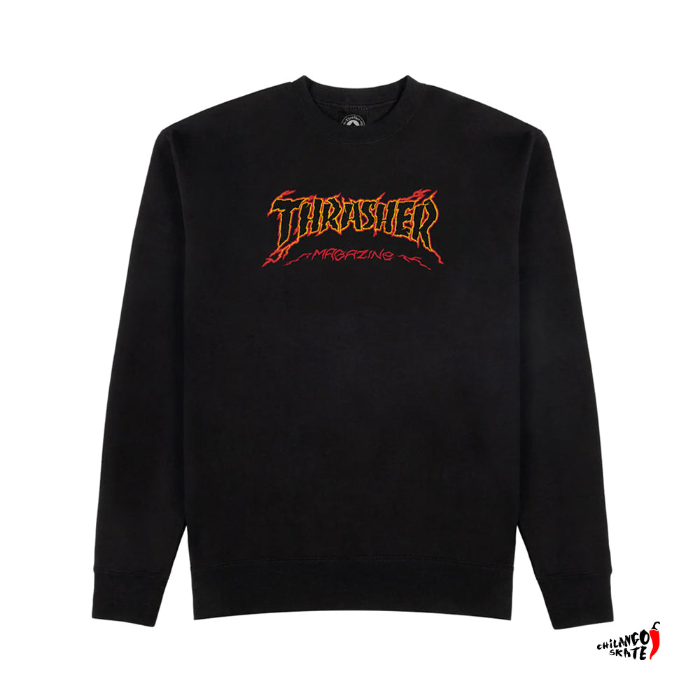 Thrasher Negra Donde Comprar Sudadera Thrasher Sudadera Thrasher