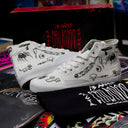 Tenis Casta Propaganda Soho Hi x Chilango Skate Blanco