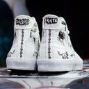 Tenis Casta Propaganda Soho Hi x Chilango Skate Blanco