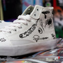 Tenis Casta Propaganda Soho Hi x Chilango Skate Blanco