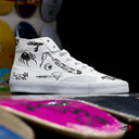 Tenis Casta Propaganda Soho Hi x Chilango Skate Blanco
