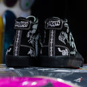 Tenis Casta Propaganda Soho Hi x Chilango Skate Negro