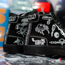 Tenis Casta Propaganda Soho Hi x Chilango Skate Negro