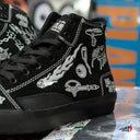 Tenis Casta Propaganda Soho Hi x Chilango Skate Negro