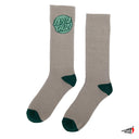 Calcetas Santa Cruz Classic Dot Grey Tonal (2 Pares)