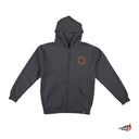 Sudadera Spitfire Classic Swirl Overlay Drip Zip Up Hoodie