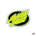 Sticker Santa Cruz Oval Flame Dot