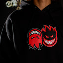Sudadera Spitfire Eternal Fill Black Red