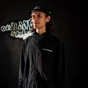 Chamarra Independent BTG Fleece Black