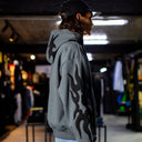 Sudadera Benzaa Flamas Gris