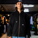 Sudadera Benzaa Flamas Negra