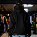 Sudadera Benzaa Flamas Negra