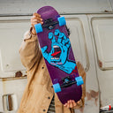 Patineta Cruiser Santa Cruz Street Skate Screaming Hand Purple 8.4 X 29.4"