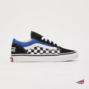 Tenis Vans Kids Old Skool Logo Blue Check