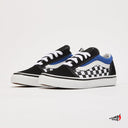 Tenis Vans Kids Old Skool Logo Blue Check