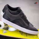 Tenis Gremio Artesano 476 Piel Negro Oxfort Blanco