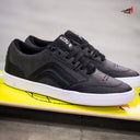 Tenis Gremio Artesano 476 Piel Negro Oxfort Blanco