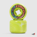 Ruedas Slime Balls Snake Vomits Green White Swirl 95A
