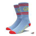 Calcetas Krooked Eyes Blue Red