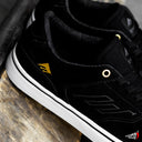 Tenis Emerica The Low Vulc Black Gold White Con Detalle