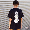 Playera Quartersnacks Oyster Snackman Black
