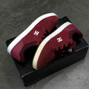 Tenis DC Crisis 2 MX Burgundy Con detalle