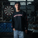 Playera Spitfire Classic 87 Bighead Fill Sleeve Black Red