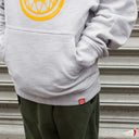 Sudadera Spitfire Kids Bighead Grey Gold