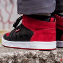 Tenis Hey Dog K9 Negro Rojo