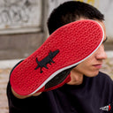 Tenis Hey Dog K9 Negro Rojo