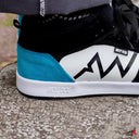 Tenis Hey Dog K9 2.0 Blanco Negro Turquesa