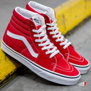 Tenis Vans Sk8 Hi Racing Red