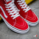Tenis Vans Sk8 Hi Racing Red