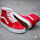 Tenis Vans Sk8 Hi Racing Red