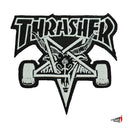 Parche Thrasher Skategoat Black