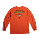 Playera Chocolate Crete & Streets Longsleeve Orange