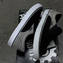 Tenis Casta Propaganda Miclo Gamuza Negro Gris Con Detalle