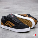 Tenis Gremio Artesano Negro Camel Blanco Ambar
