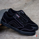 Tenis Gremio Artesano Negro Hilos Blancos Negro Ambar