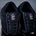 Tenis Gremio Artesano Negro Hilos Blancos Negro Ambar