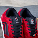 Tenis Gremio Artesano Rojo Negro Blanco Ambar